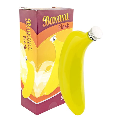 White Elephant Gift Idea Banana Flask