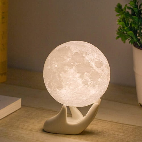 White Elephant Gift Idea Moon Lamp