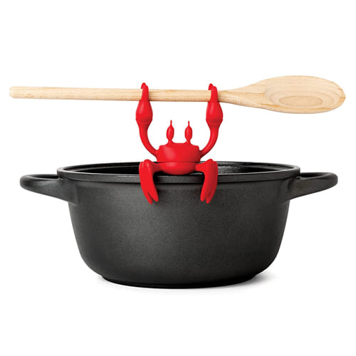 White Elephant Gift Idea Red the Crab Spoon Rest