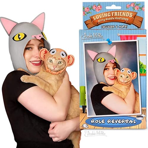 White Elephant Gift Idea Role Reversal Owner and Pet Costume