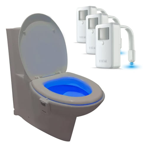 White Elephant Gift Idea Toilet Bowl Night Light