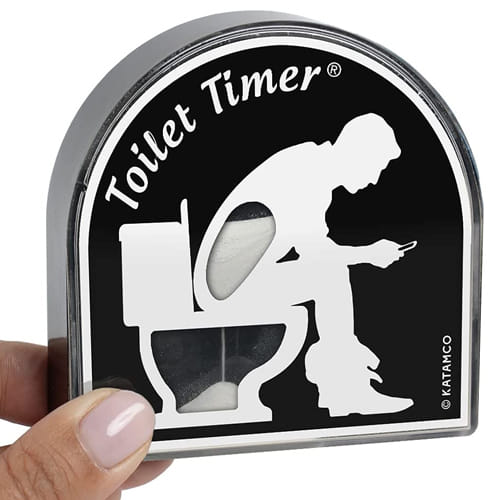 White Elephant Gift Idea Toilet Timer