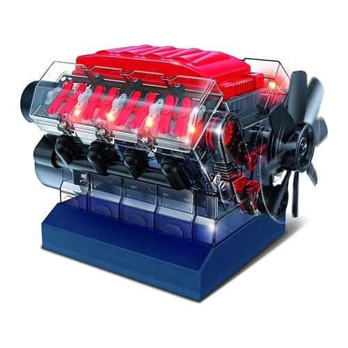 V8 Combustion Engine Model Building Kit