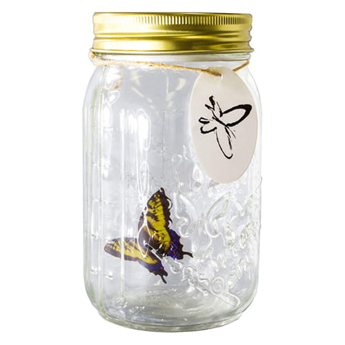 Gifts for Butterfly Lovers Animated Butterfly In A Jar