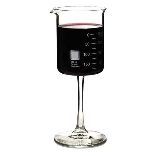 Gift Ideas for Professors Beaker Wine Glass