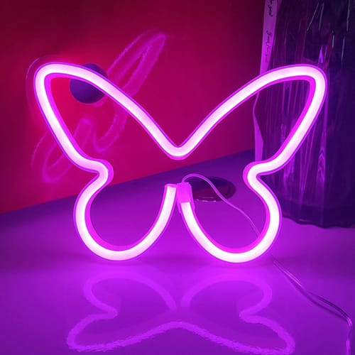 Gifts for Butterfly Lovers Butterfly Neon Sign