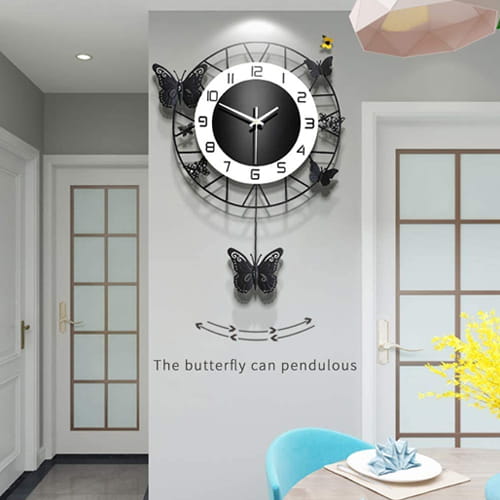 Gifts for Butterfly Lovers Butterfly Wall Clock