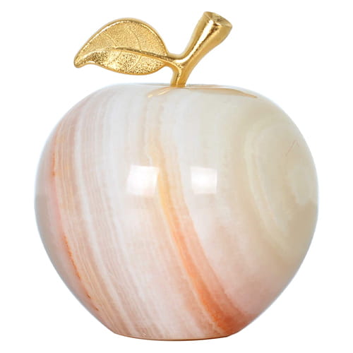 Gift Ideas for Professors Marble Apple Paperweight
