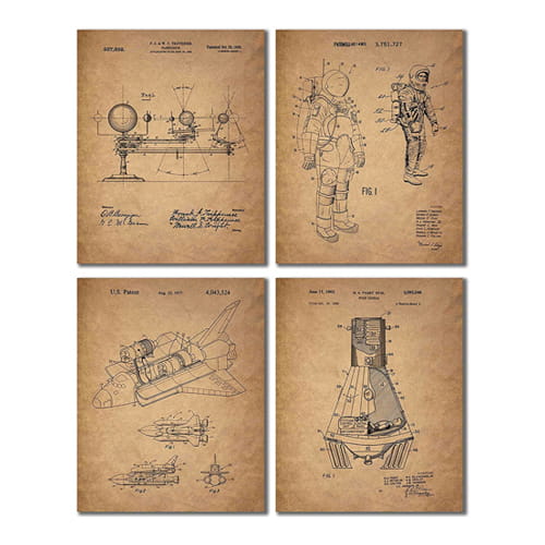 Space Patent Prints