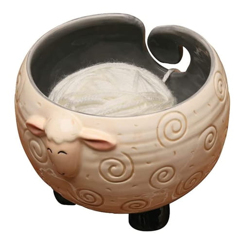 Sheep Ceramic Yarn Bowl