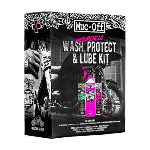 Motorcycle Wash, Protect, and Lube Kit