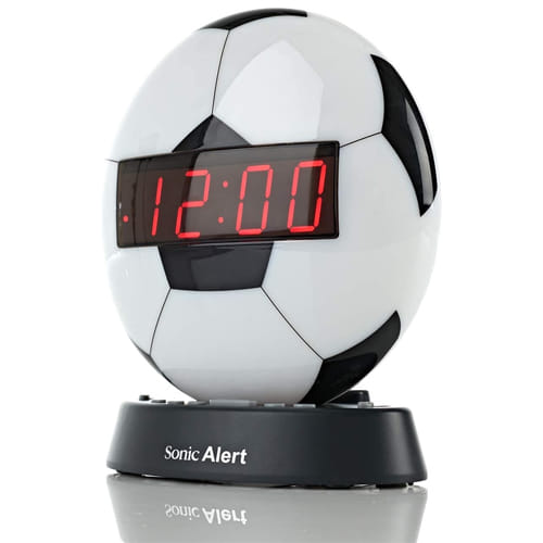 Sonic Alert Soccer Alarm Clock